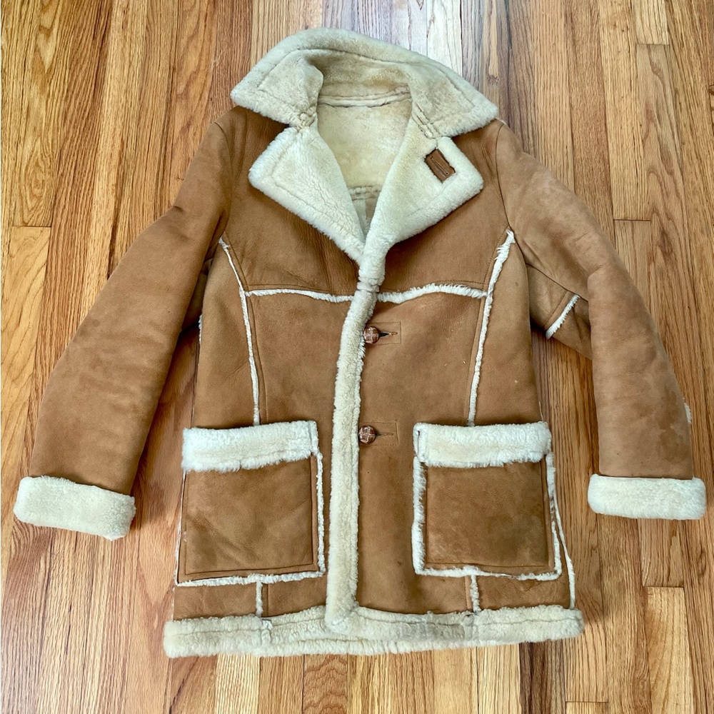 Vintage Schott NYC sheapskin/shearling Jacket-Men’s